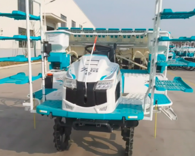 久富2ZG-8D(G825)乘坐式水稻插秧机2021年实拍