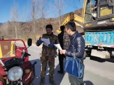 唐藏鎮開展春節前農機安全大宣傳大整治活動